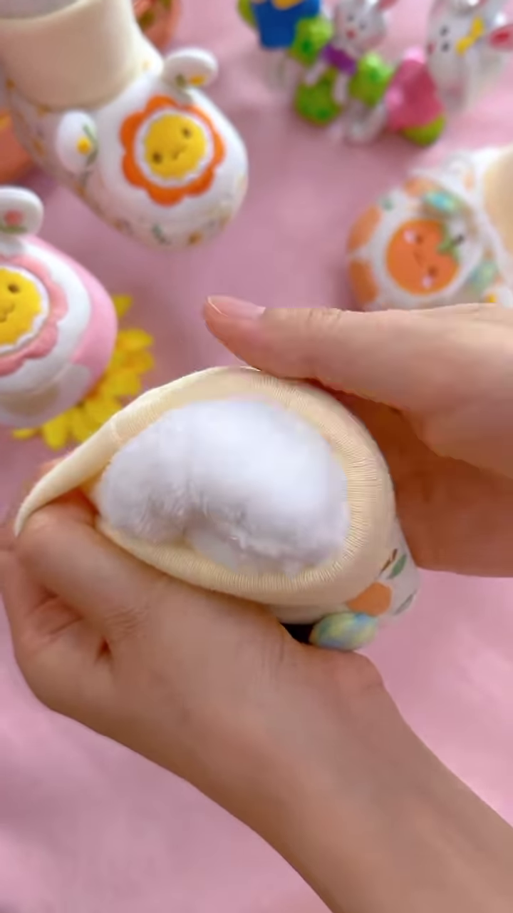 Flower-Faced Plush Toys 🌸🧸 With Embroidered Details & Dress-Up Appeal – Multi-Color Variants - Image 2