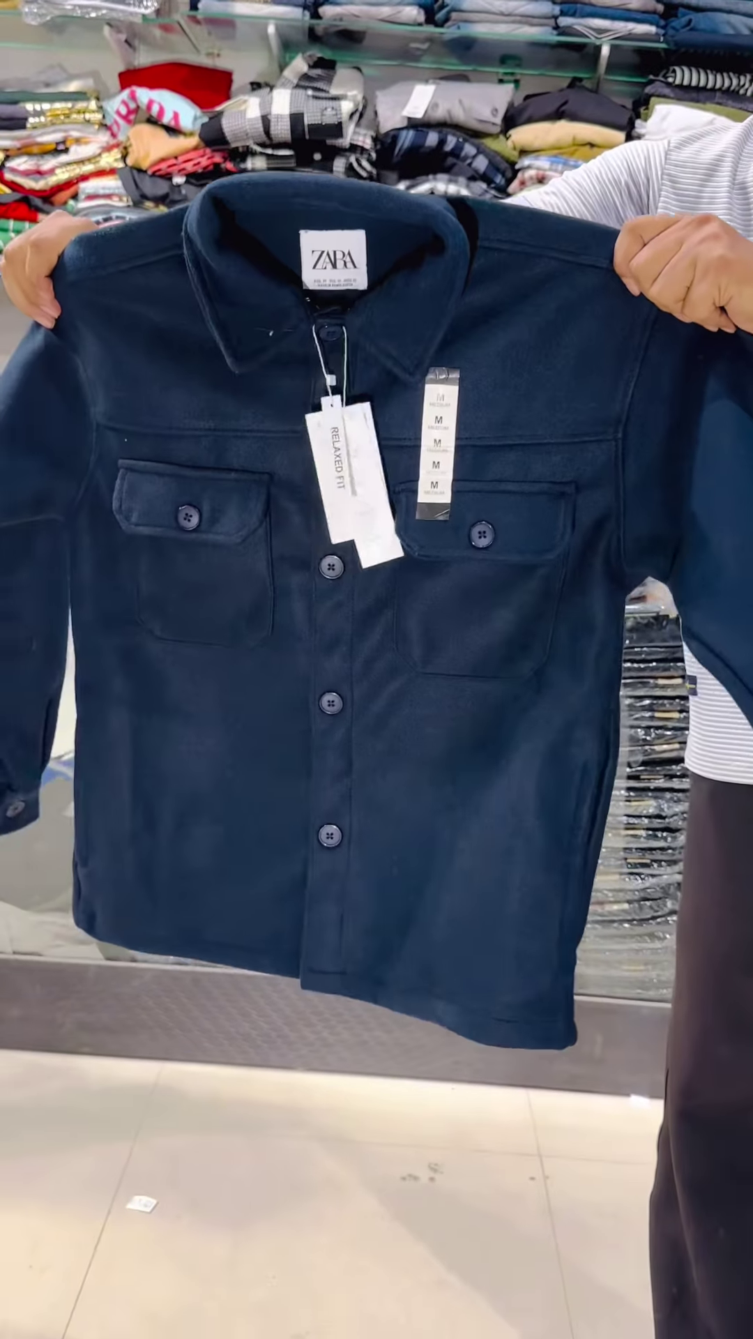 Utility Pocket Shirts & Jackets ππ§₯ β Relaxed Fit in Grey, Tan & Navy Variant - Image 4