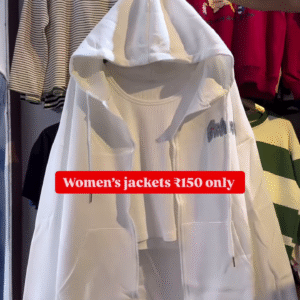 Women's Zip-Up Hoodies 🧥👚 – Layered Casualwear in Grey, Black & Brown Variants