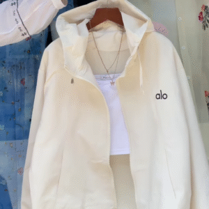 Boutique Hooded Zip-Up Jackets 🧥🌸 – Orange, White & Purple Variants with Layered Styling