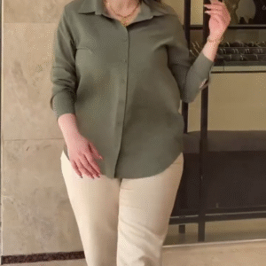 Effortless Chic: The Ultimate Oversized Button-Down Shirt