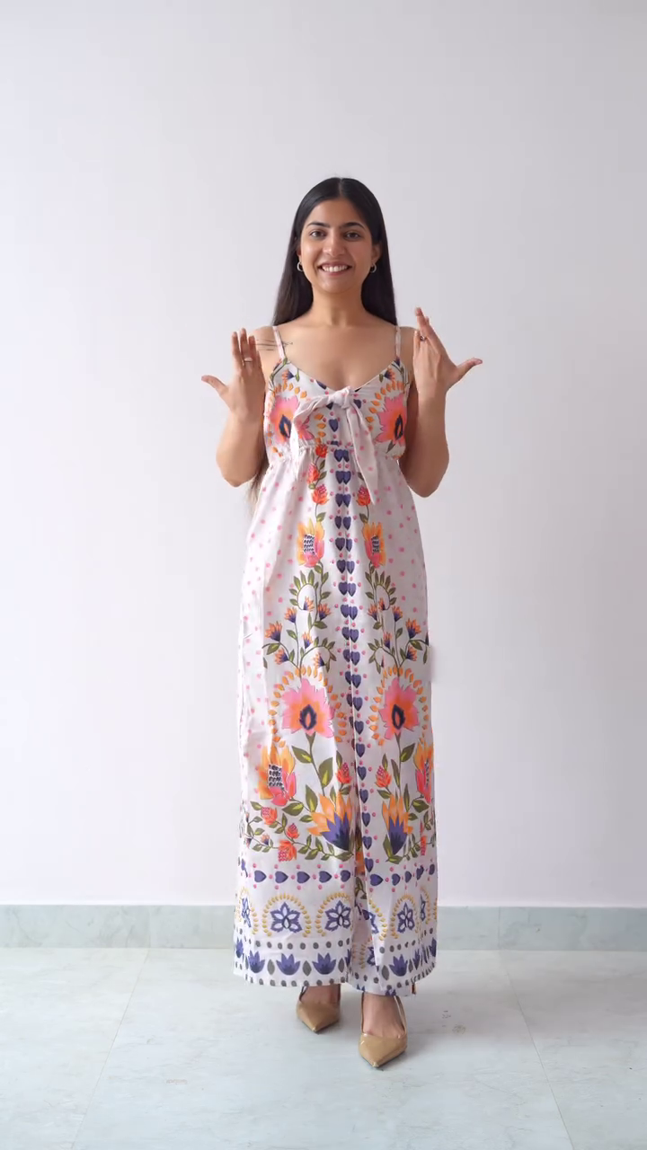 Women's Multicolor Abstract Print Jumpsuit – Sleeveless | 8-Color Summer Chic - Image 7