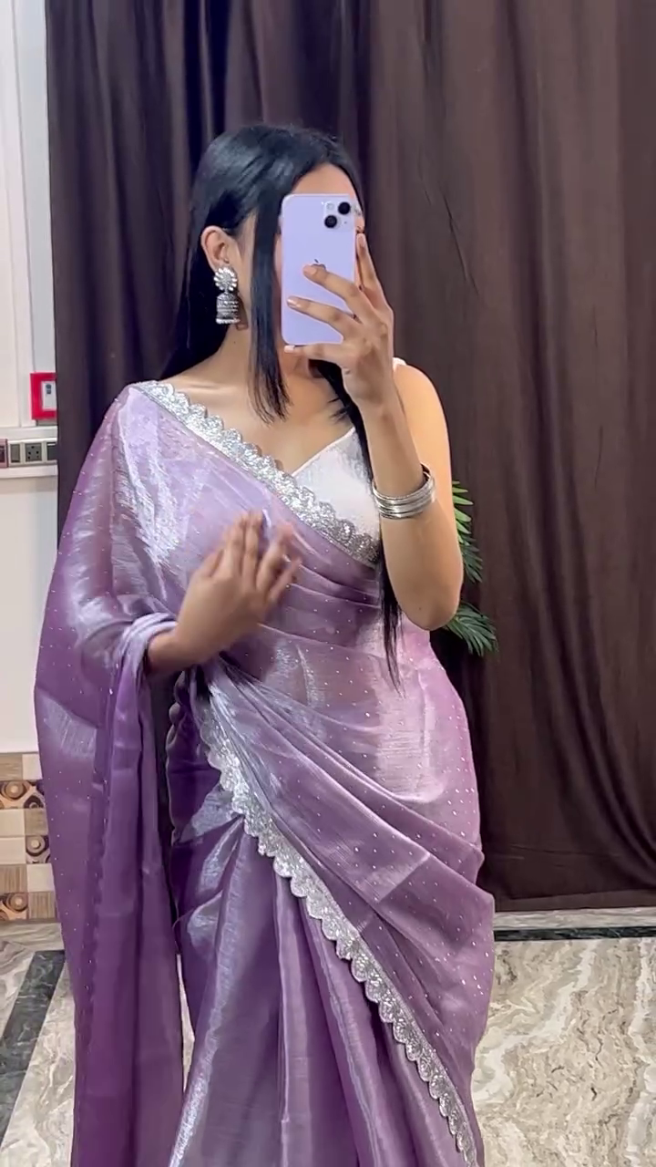 Elegant Dual-Tone Silk Saree for Women – Available in 9 Stunning Colors | Soft & Lightweight - Image 6