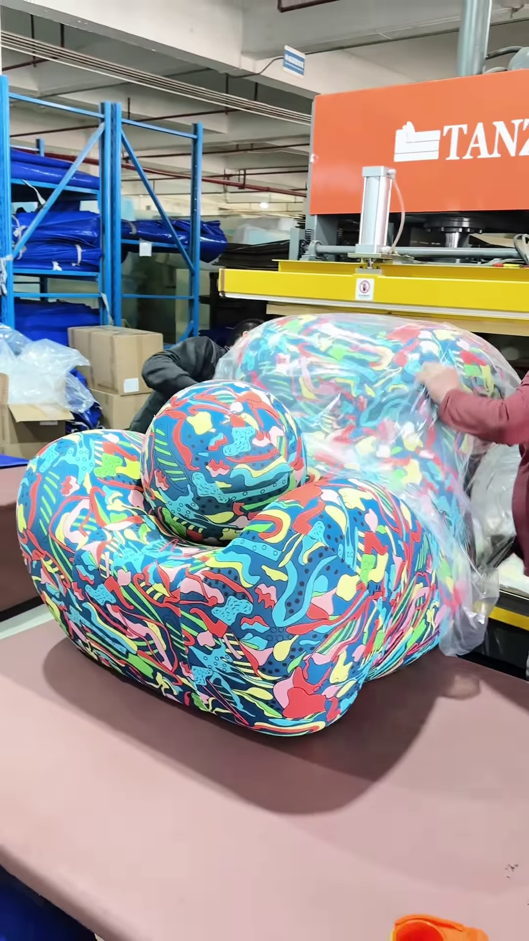 ποΈ Artistic Armchairs in the Making β A Colorful Comfort Experience π¨