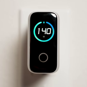 Compact Smart Power Meter with Digital Display for Energy Monitoring