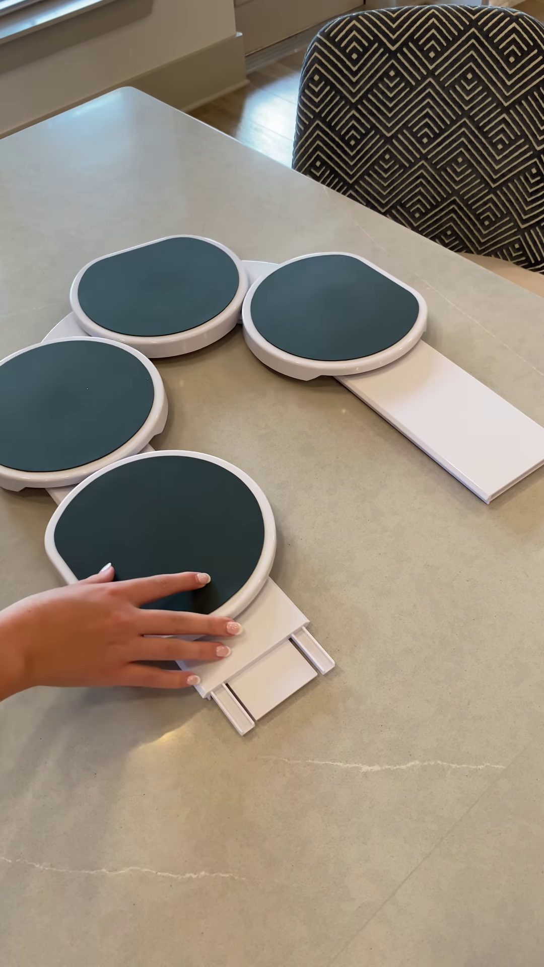 Rotating Serving Platter with Thanksgiving Dinner Food Items - Image 2