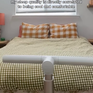 Personalized Bedside Cooling Fan with Adjustable Airflow