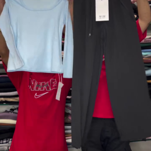 Women's Lightweight Long-Sleeved Top and Comfortable Drawstring Pants Set