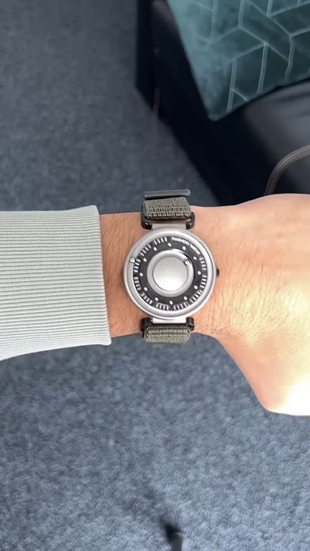 Tactile Magnetic Ball-Bearing Minimalist Timepiece - Image 2