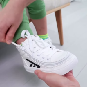 Adaptive Zipper-Closure High-Top Sneakers